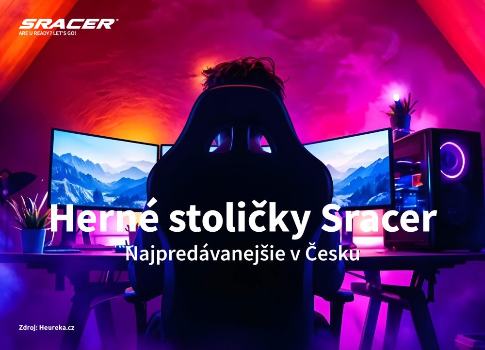 Herná stolička Sracer R6, nosnosť do 130 kg, 2D opierky rúk, opierka hlavy, bedrová opierka, látka čierna-sivá - Image 17