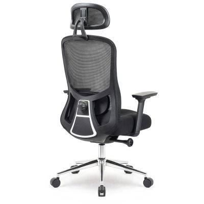 Superkancl kancelárska stolička FUN PDH nosnosť 130 kg čierna zadok 1