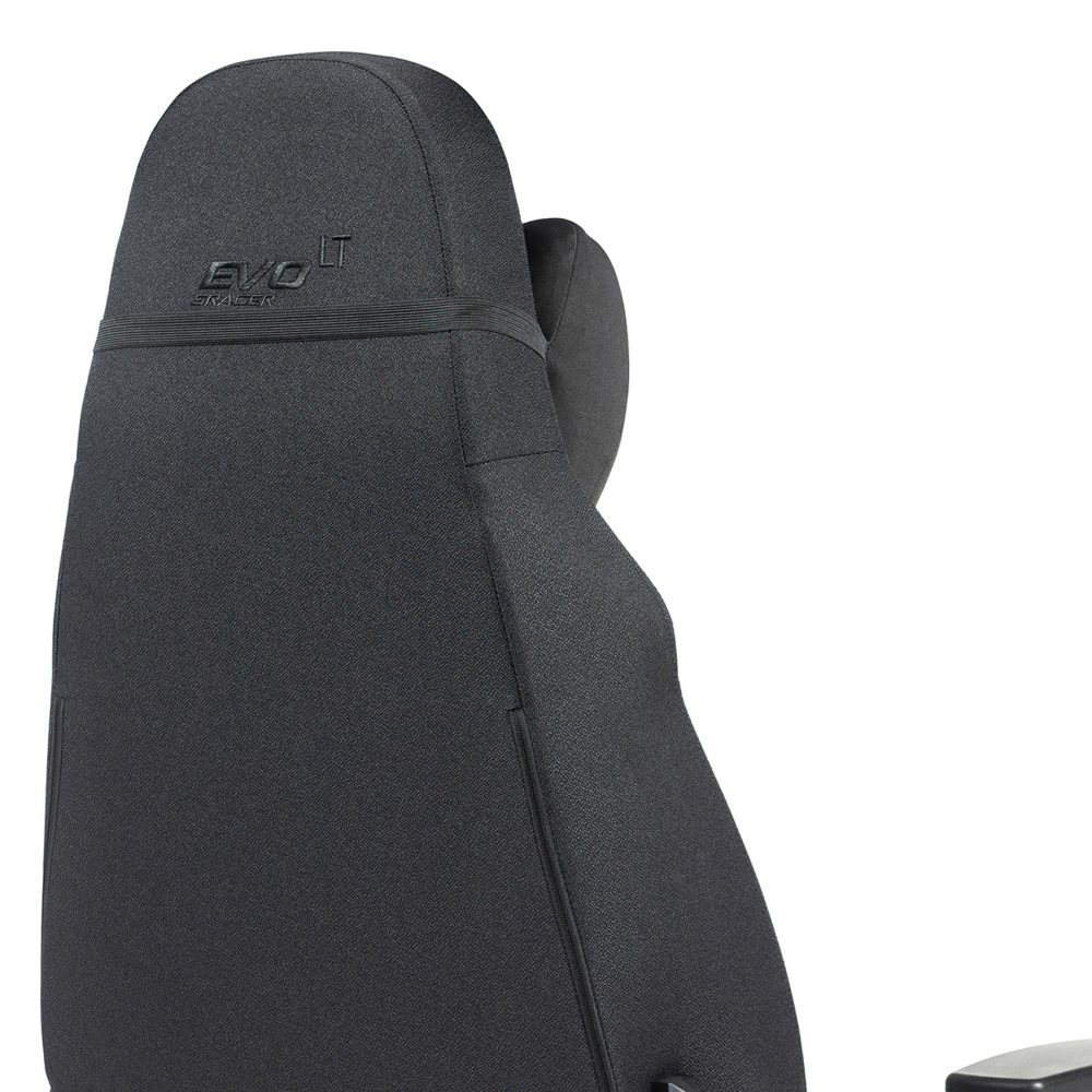 Kancelárske kreslo Sracer EVO LT, nosnosť do 140 kg, 3D opierky rúk, opierka hlavy, bedrová opierka, látka čierna - Image 13