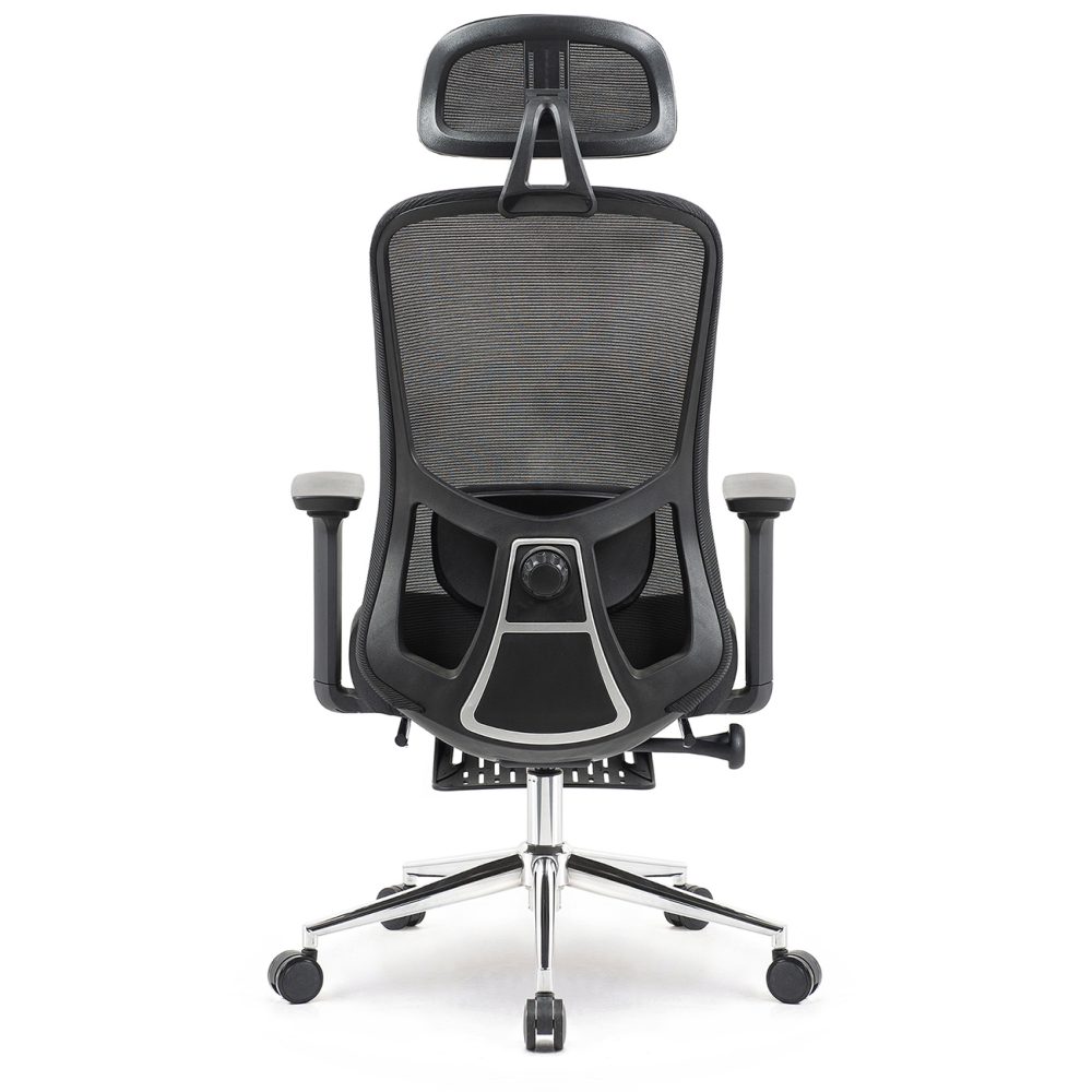Kancelárska stolička Superkancl FUN PDH PLUS, nosnosť do 130 kg, 3D opierky rúk, 3D opierka hlavy, 2D bedrová opierka, čierna - Image 5