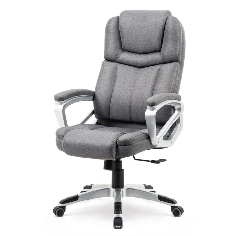 Superkancl kancelárske kreslo VENDOR nosnosť 130 kg tmavosivá