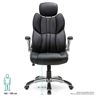 Kancelárske kreslo LEADER predok final